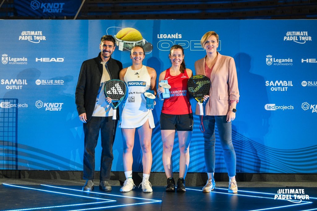 Lorena Rufo y Lucía Martínez, finalistas del Leganés Open (UPT)