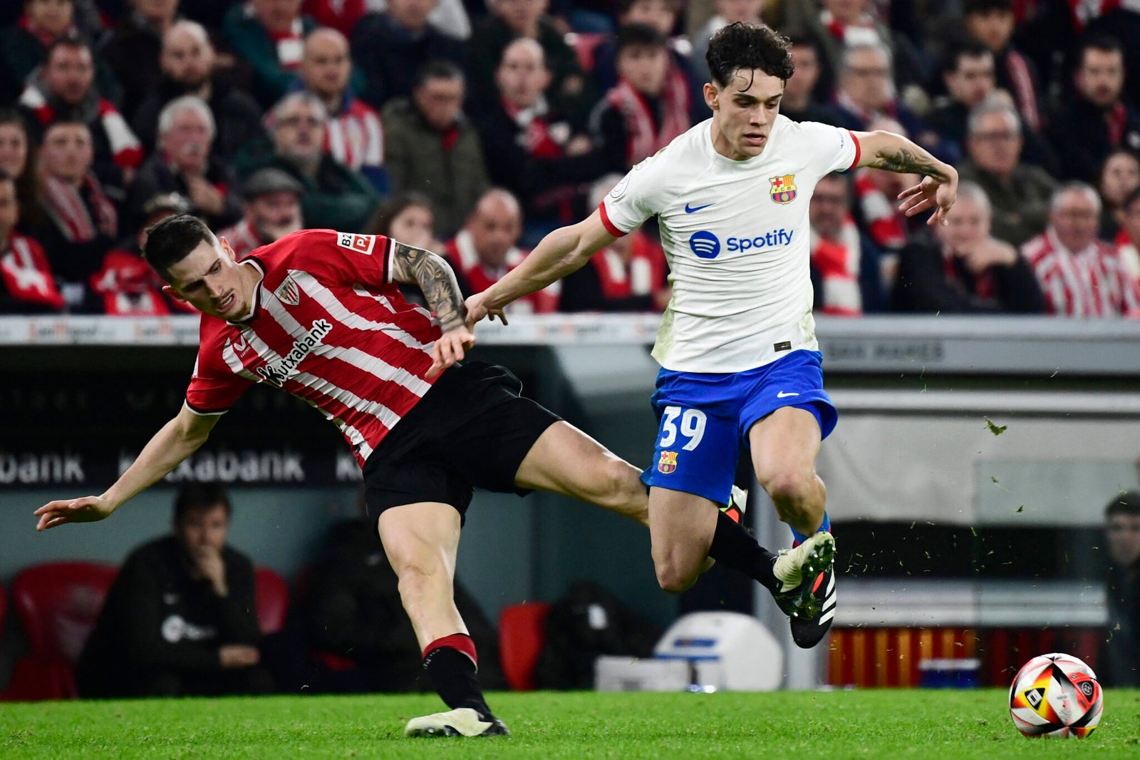FBL-ESP-CUP-ATHLETIC BILBAO-BARCELONA Fort FC Barcelona