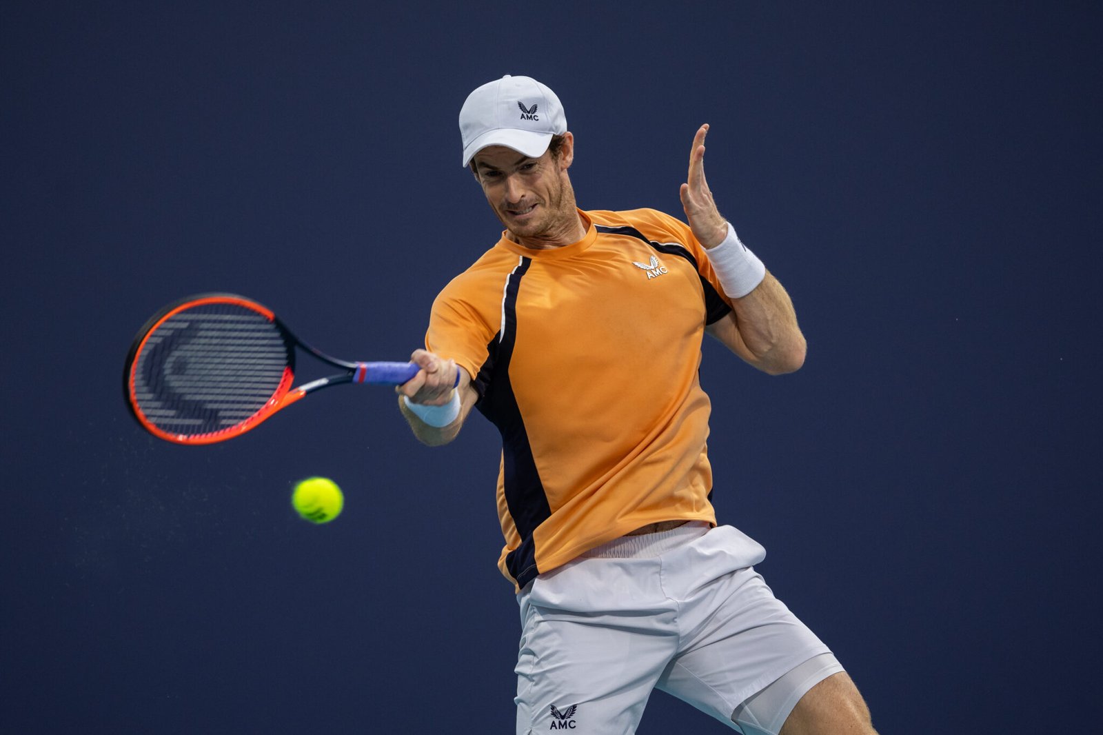 Murray contra Etcheverry en el Miami Open 2024.