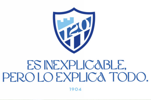 Imagen del 120 aniversario del Málaga CF