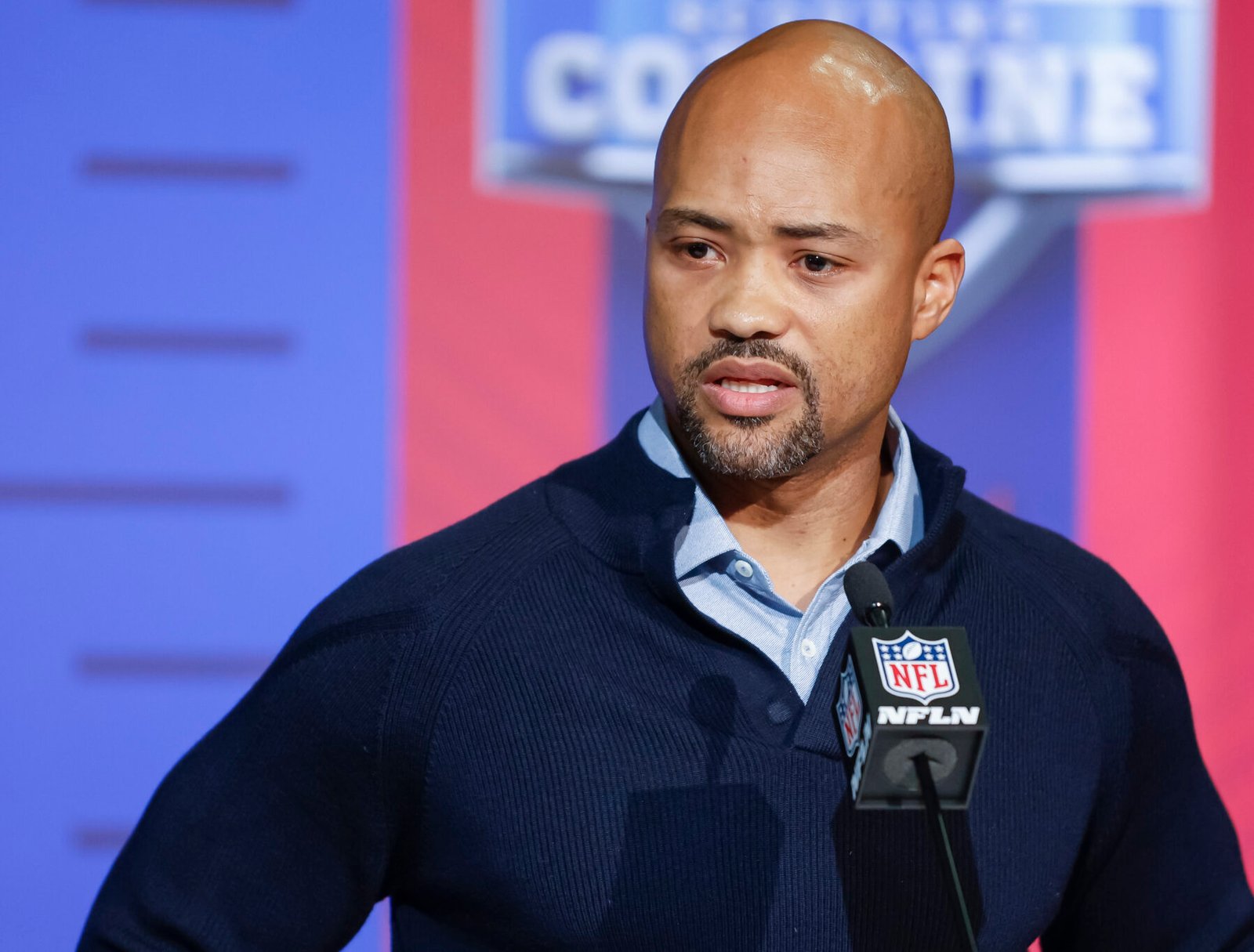 Terry Fontenot, general manager de  Atlanta Falcons, (Fotografía: Michael Hickey/Getty Images)