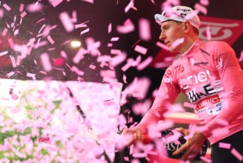 Tadej Pogacar, líder del Giro de Italia.