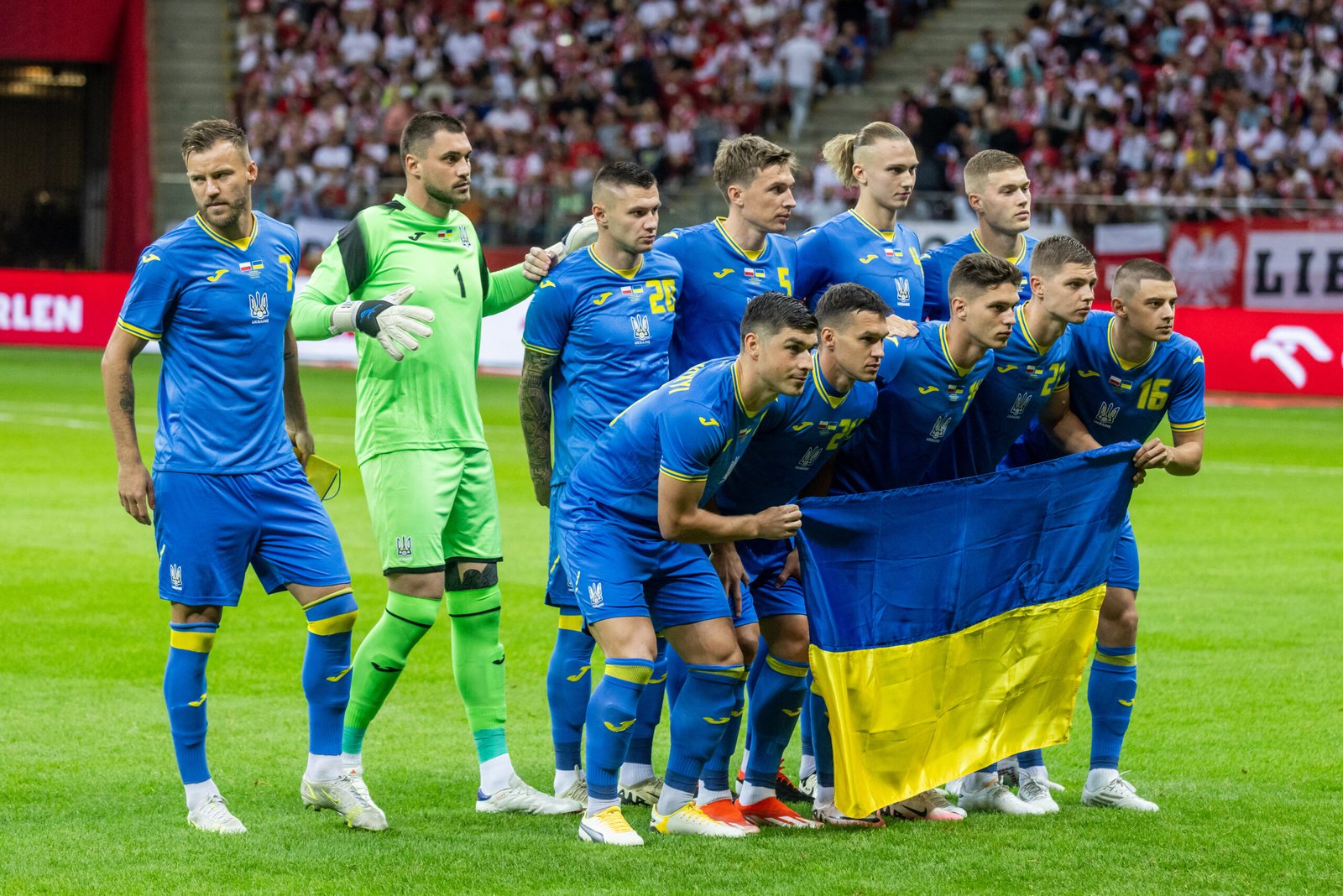 Ucrania ante Polonia en el amistoso