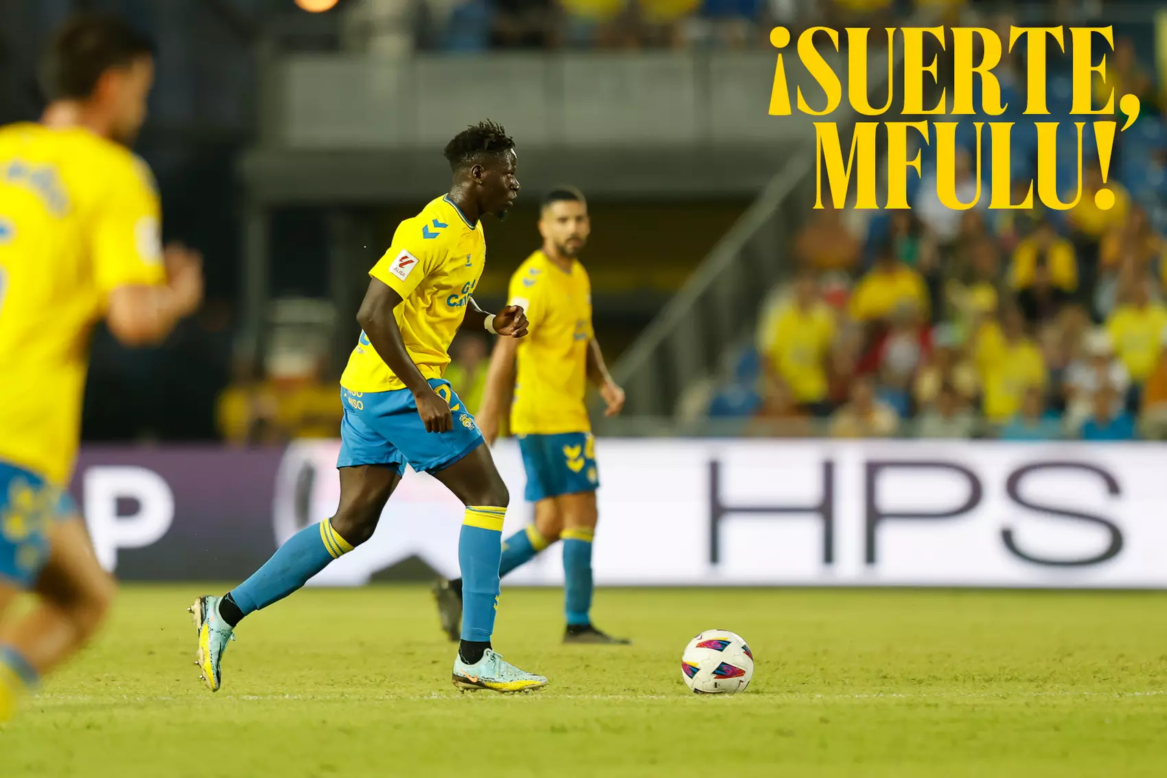 Las Palmas rescinde el contrato de Mfulu. Foto: UD Las Palmas.