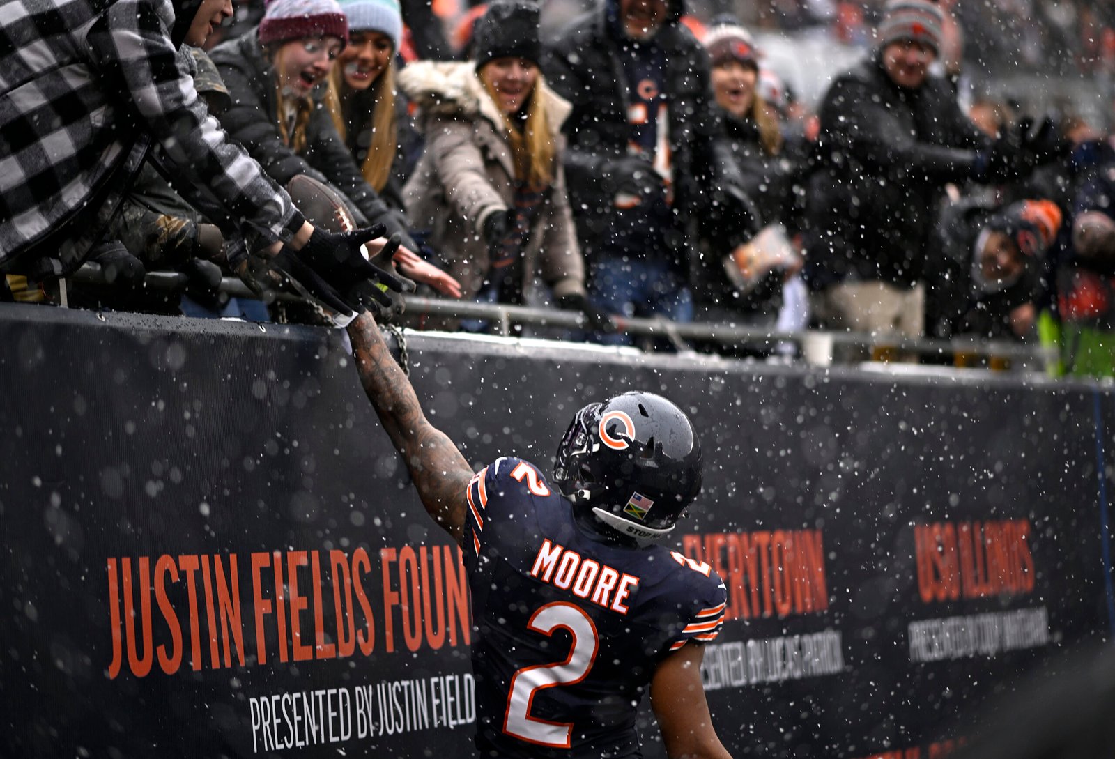 DJ Moore con los Bears