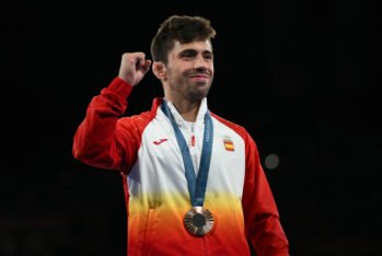Fran Garrigós, primera medalla olímpica nacional