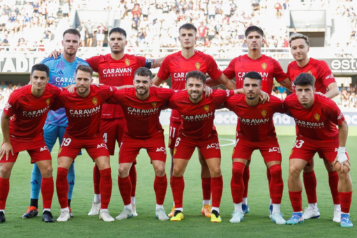 Once titular del Real Zaragoza ante el FC Cartagena