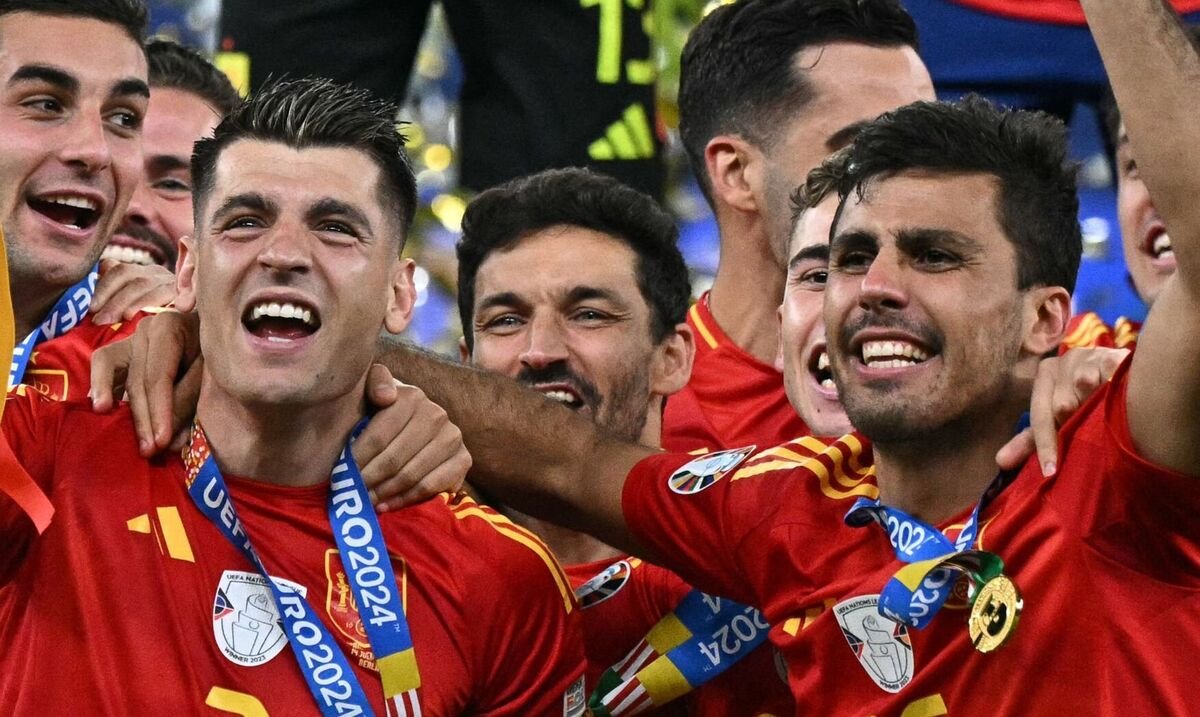 Morata y Rodri