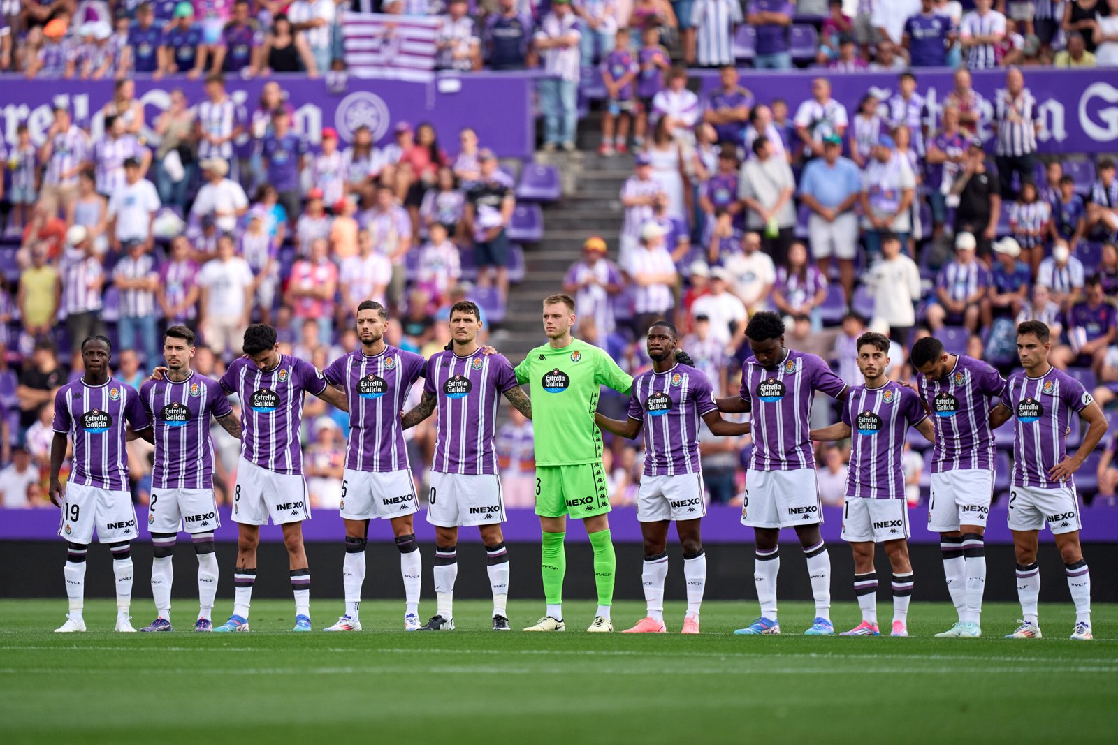 el once del valldolid ante el leganes