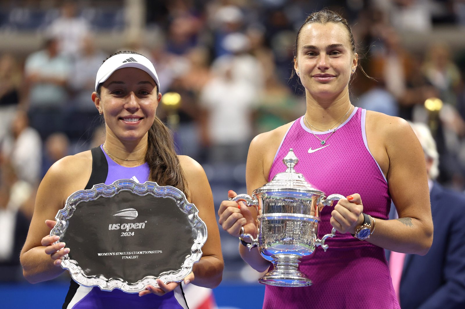 Sabalenka y Pegula.