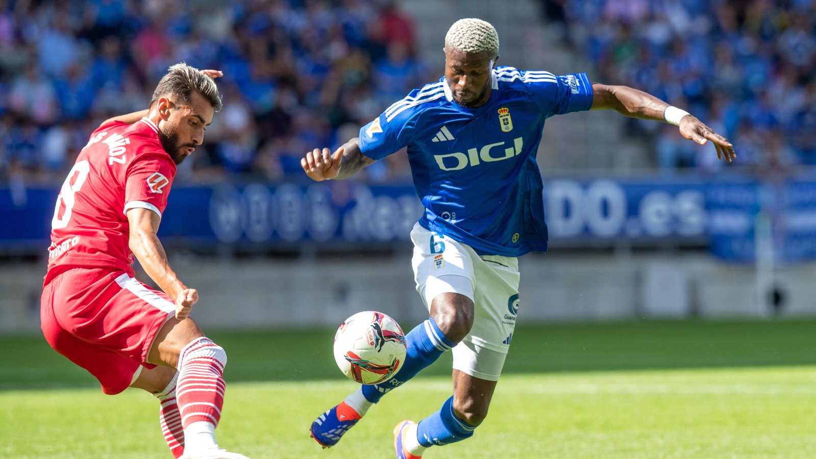 15-09-2024 ESTADIO CARLOS TARTIERE. JORNADA 5 LIGA SEGUNDA DIVISIÓN REAL OVIEDO-CARTAGENA 1-0