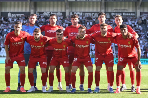 Once inicial Real Zaragoza vs Burgos C.F