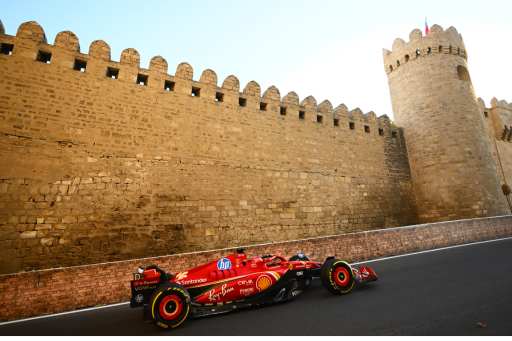 Charles Leclerc, líder de los FP2 del GP de Azerbaiyán