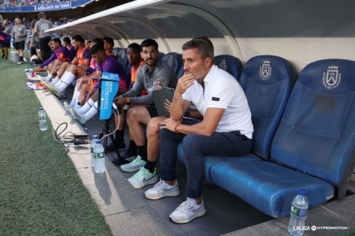 Óscar Cano tras el partido contra el Real Racing Club de Santander