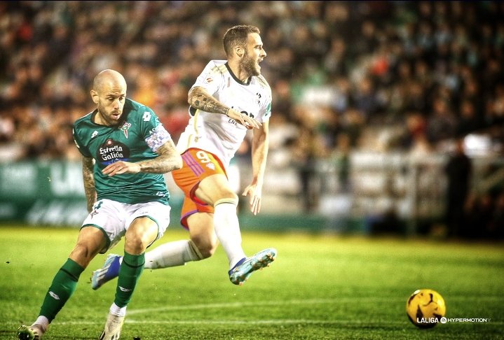 Foto del partido de la pasada temporada entre Racing de Ferrol y Albacete Balompié