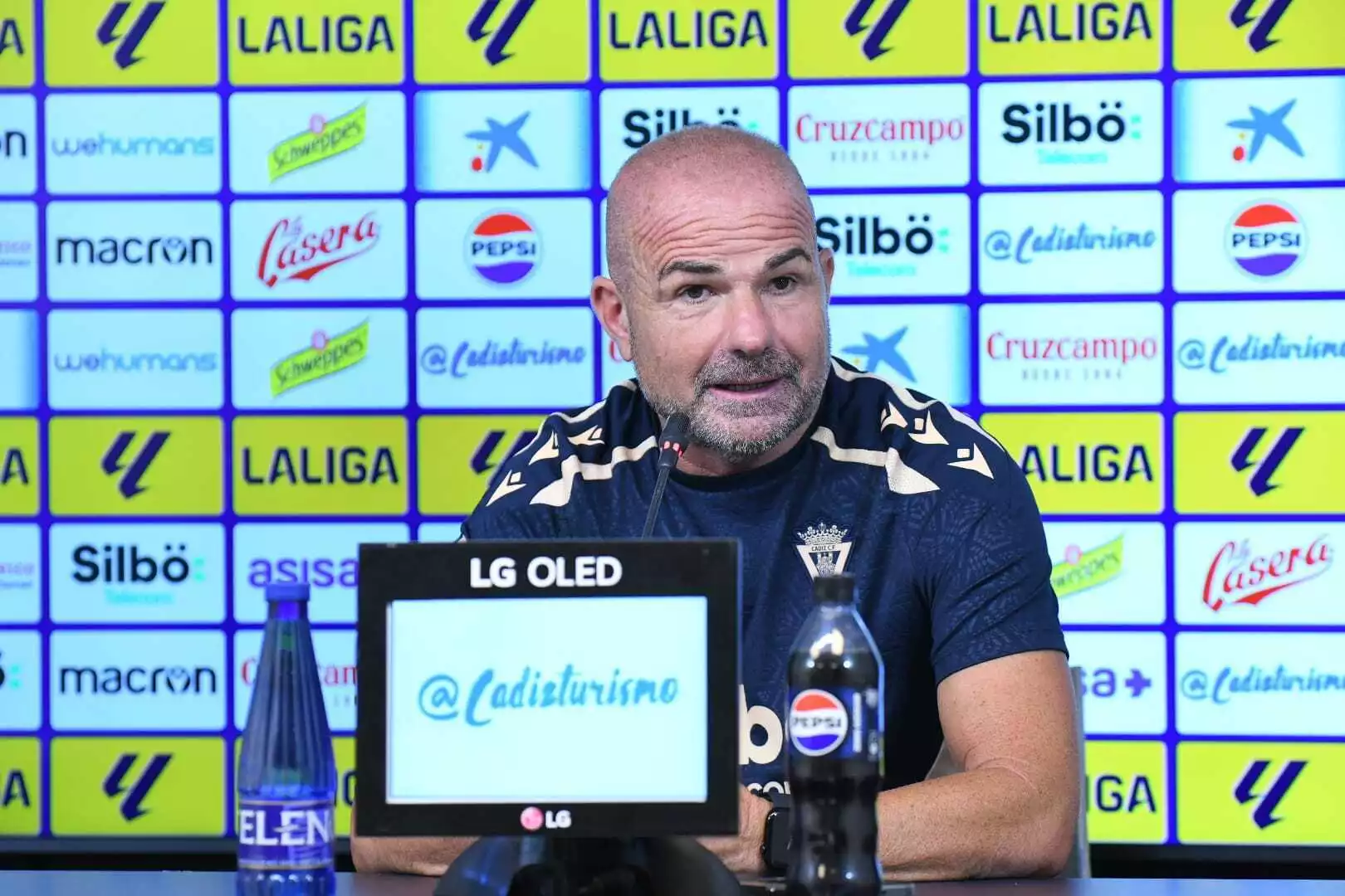 Paco López en la rueda de prensa previa