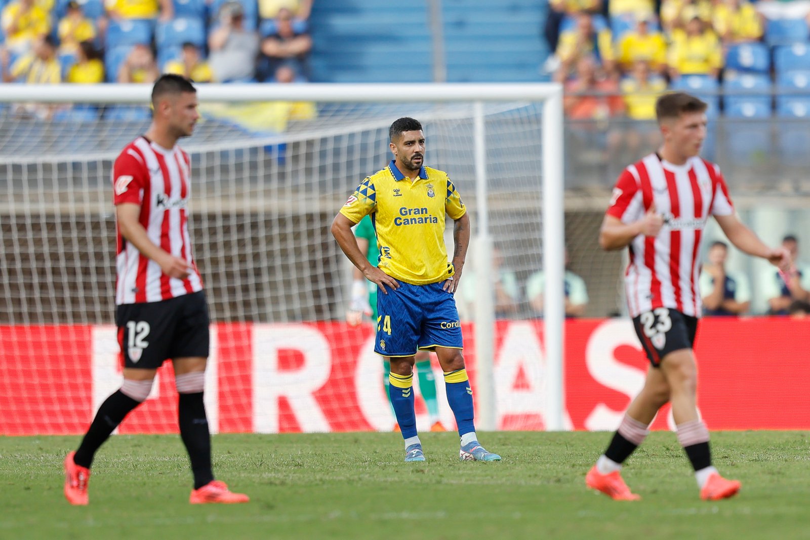 Imagen del partido entre Las Palmas y el Athletic Club. Foto: UD Las Palmas.