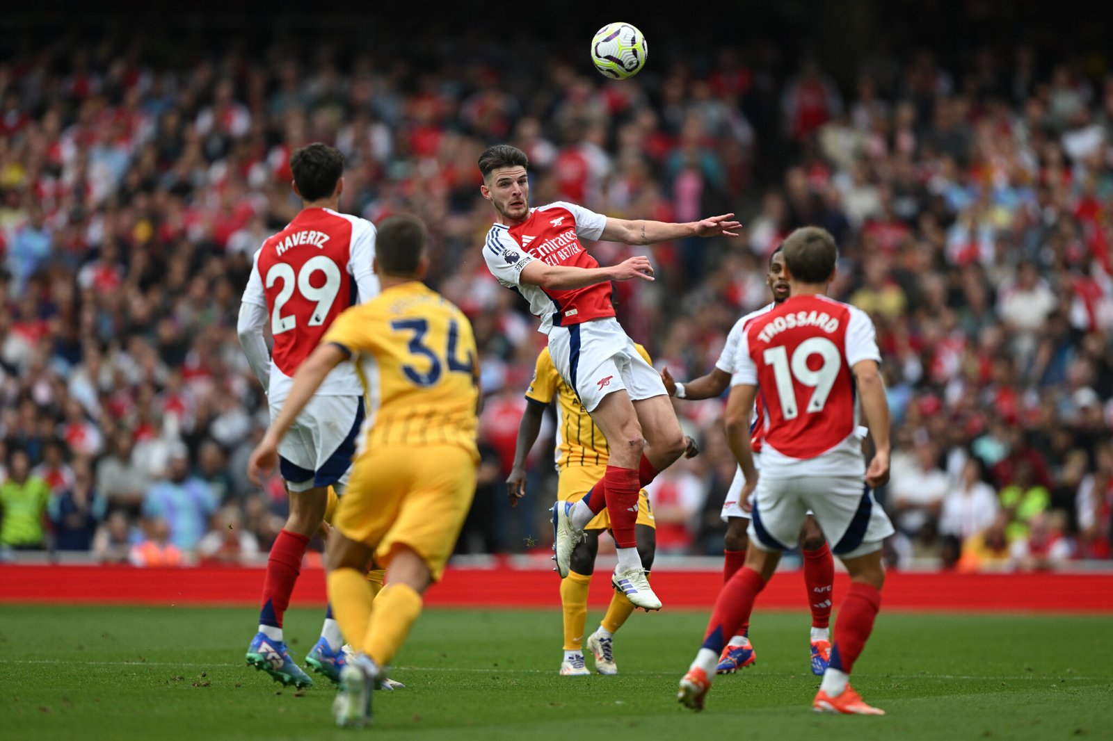 Arsenal contra el Brighton en la tercera jornada de la Premier League