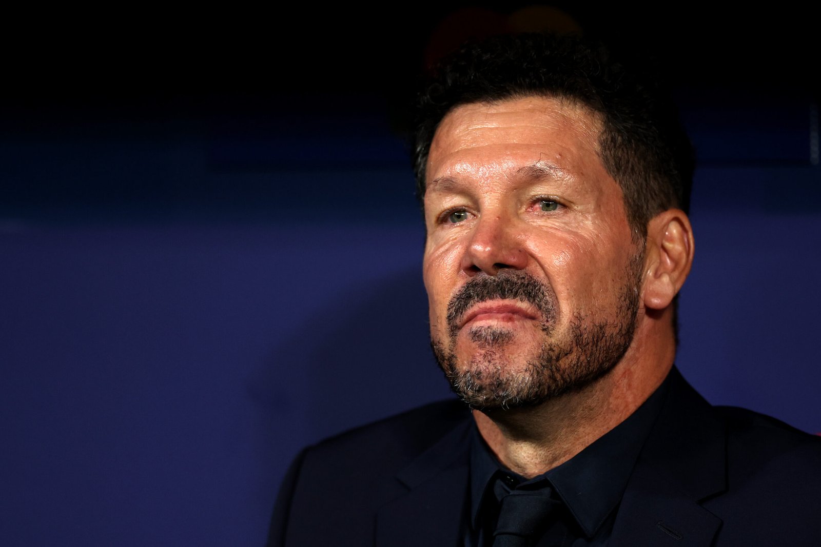 Simeone, entrenador del Atlético de Madrid.