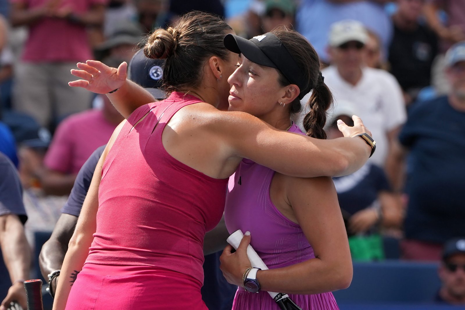 Sabalenka y Pegula.