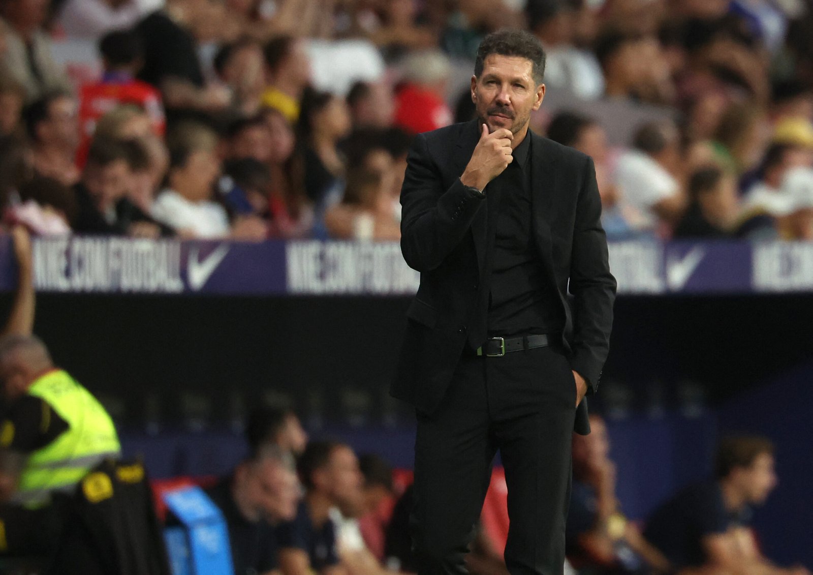 Simeone, entrenador del Atlético de Madrid.