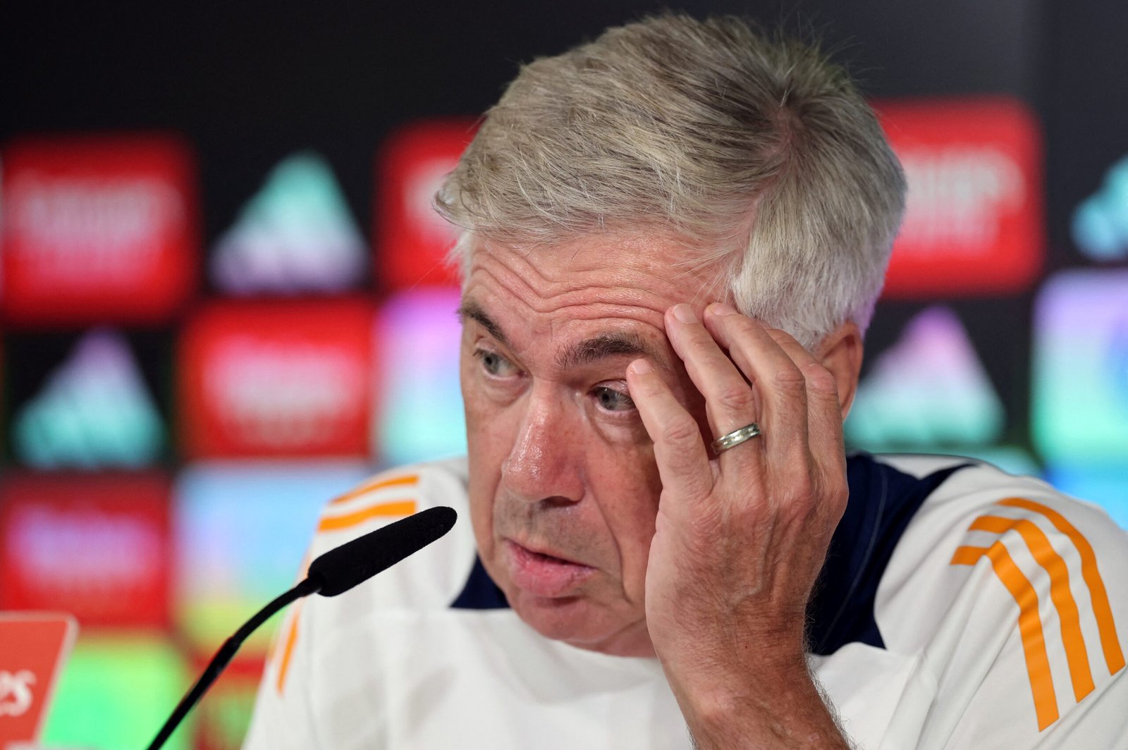 Carlo Ancelotti, entrenador del Real Madrid