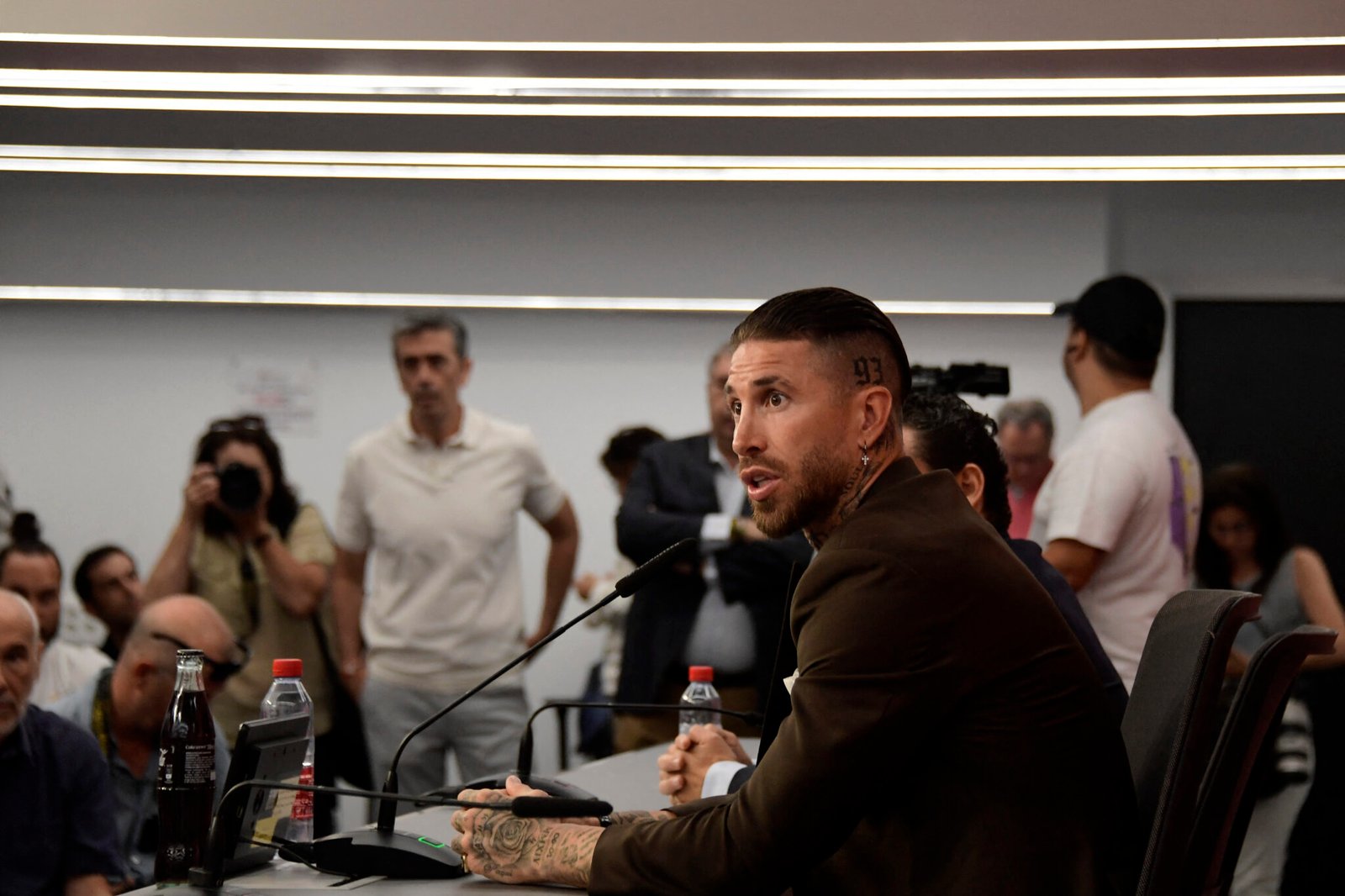 ramos en rueda de prensa