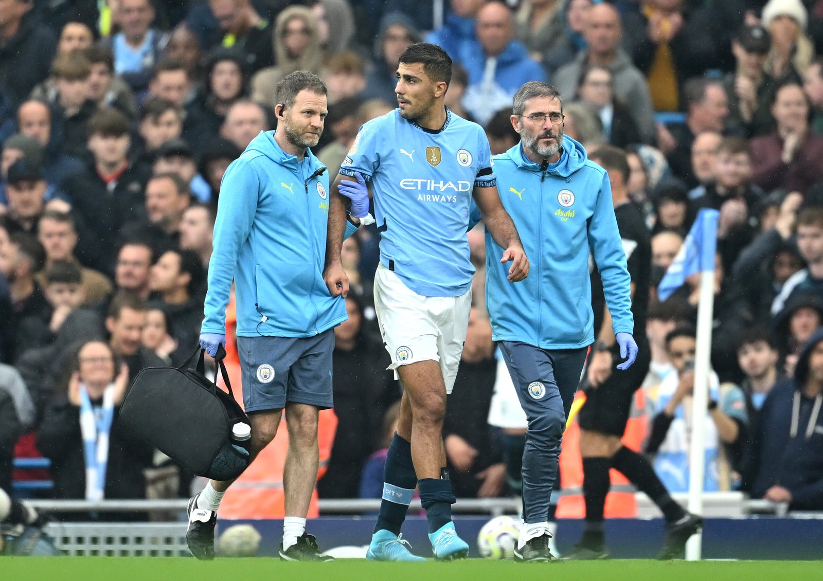 Rodri, mediocentro del Manchester City.