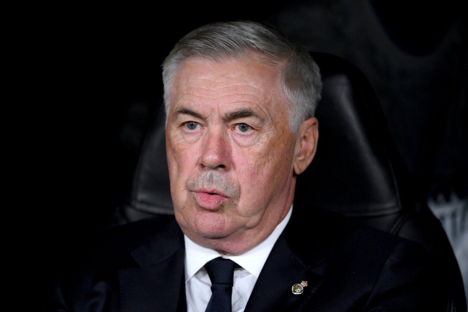 Carlo Ancelotti, entrenador del Real Madrid.