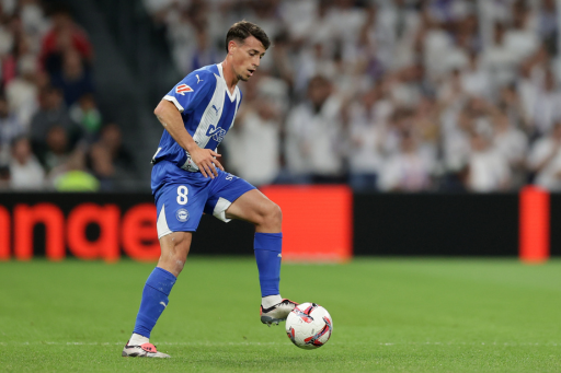 Antonio Blanco, jugador del Deportivo Alavés