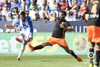 CD Leganés - Valencia CF. Fuente: LaLiga