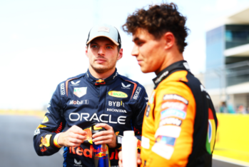 Max Verstappen y Lando Norris