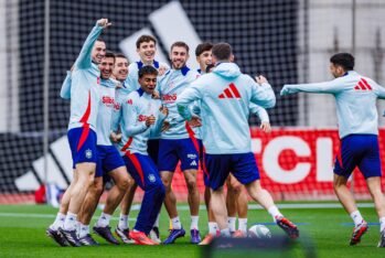 Entrenamiento de España. (Foto: Vía SeFutbol / Redes Sociales «X»)