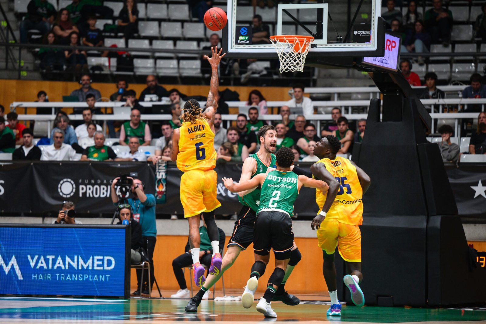 Granca - Joventut Badalona victoria