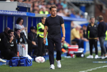 Luis García Plaza, entrenador del Deportivo Alavés