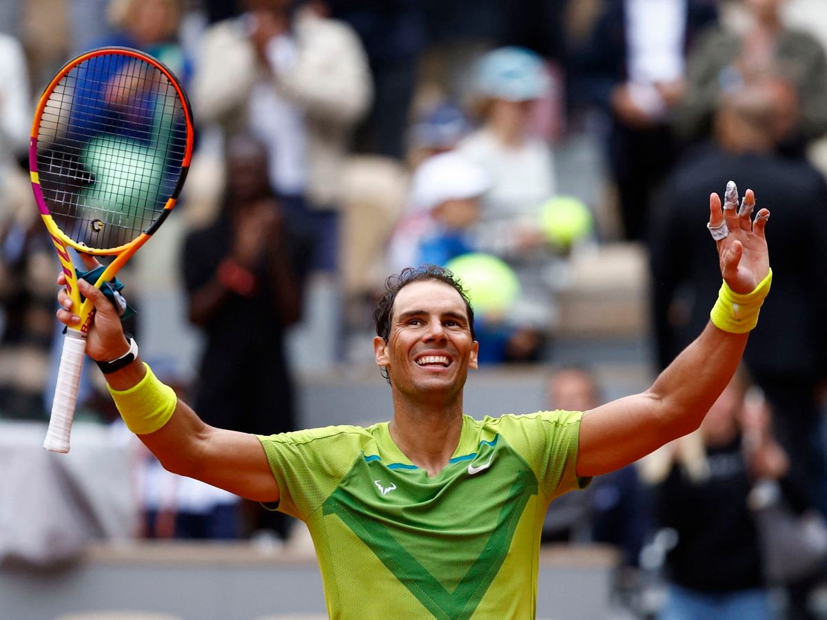 Rafa Nadal en un partido en Roland Garros. (REUTERS/Gonzalo Fuentes)