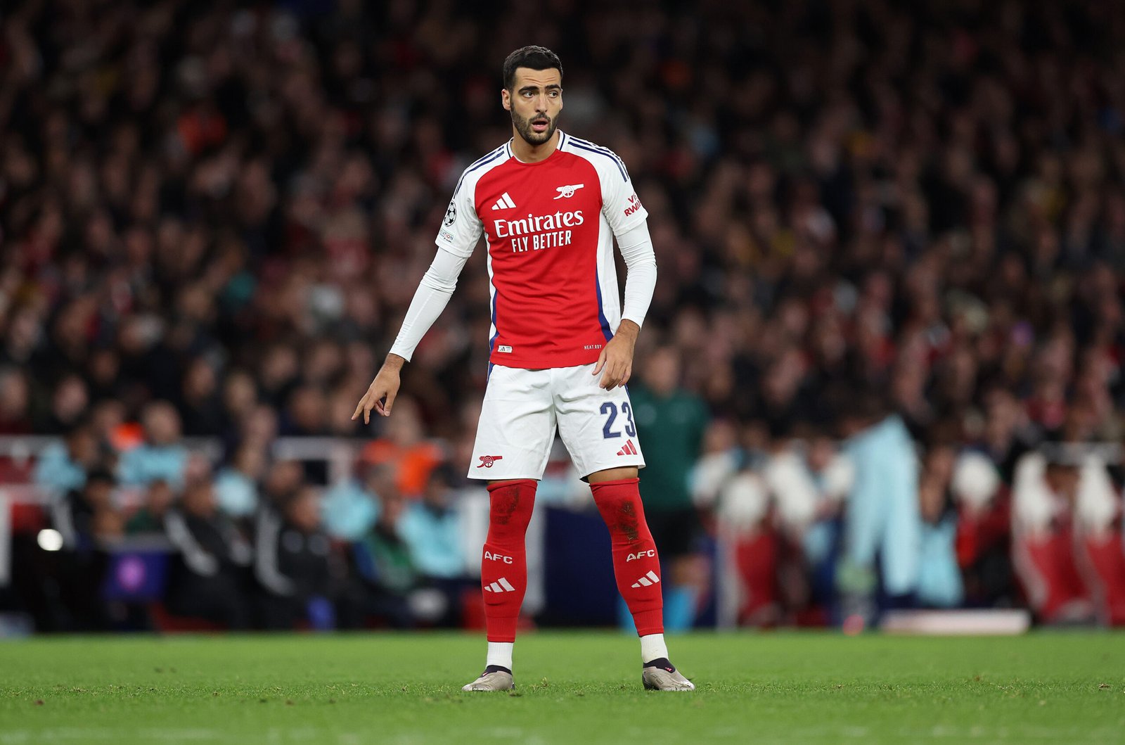 Mikel Merino, futbolista del Arsenal y de la selección española.