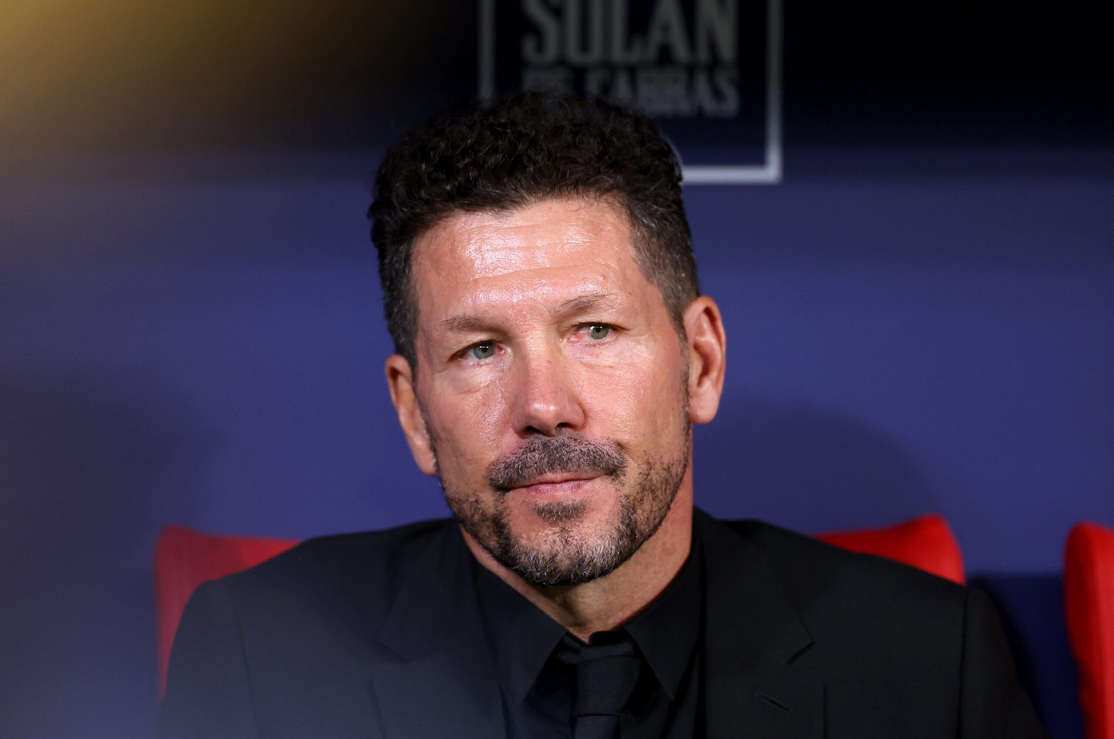 Diego Pablo Simeone, entrenador del Atlético de Madrid.