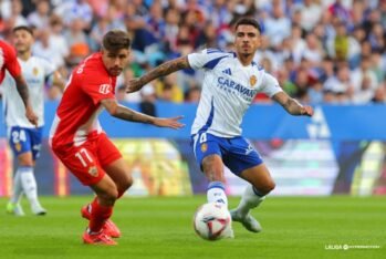 Dani Tasende contra el UD Almería