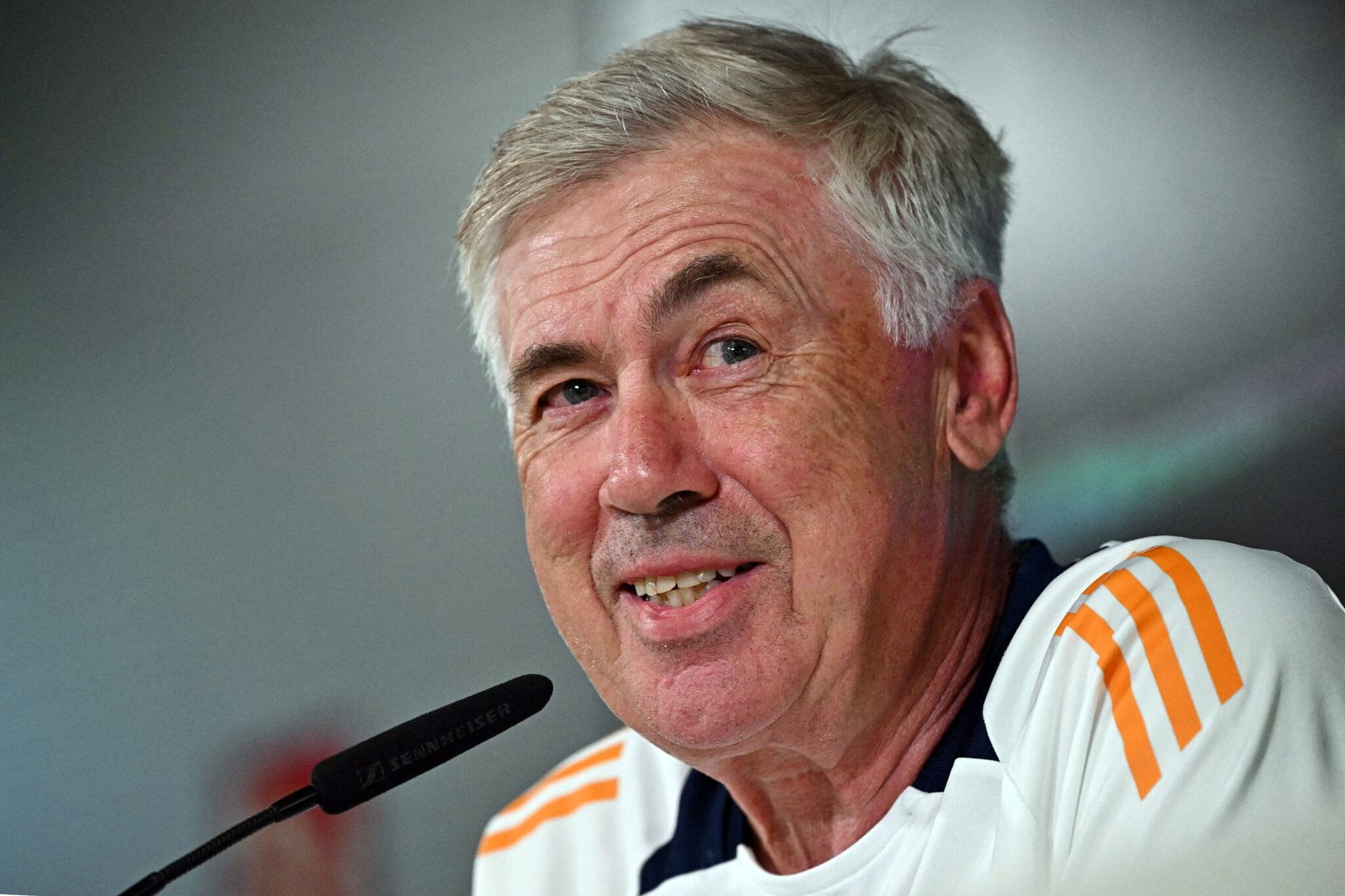 Carlo Ancelotti, entrenador del Real Madrid.