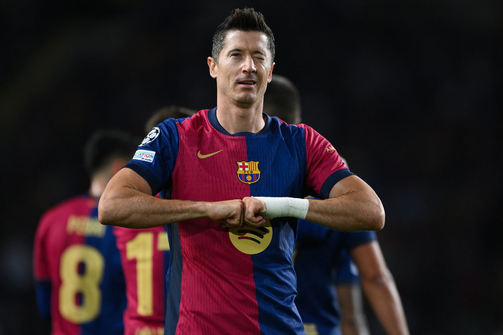 Lewandowski, máximo goleador del Barcelona.