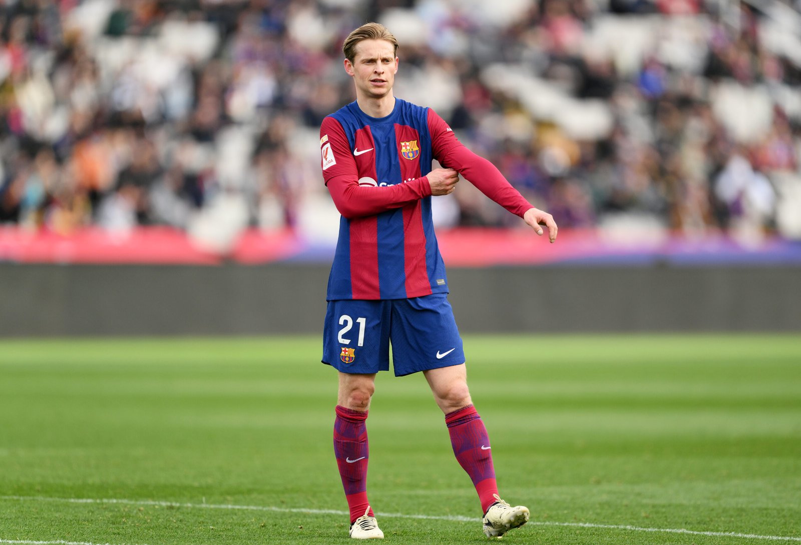 De Jong con el FC Barcelona