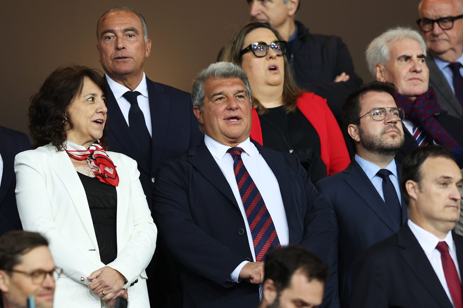 Joan Laporta en el palco