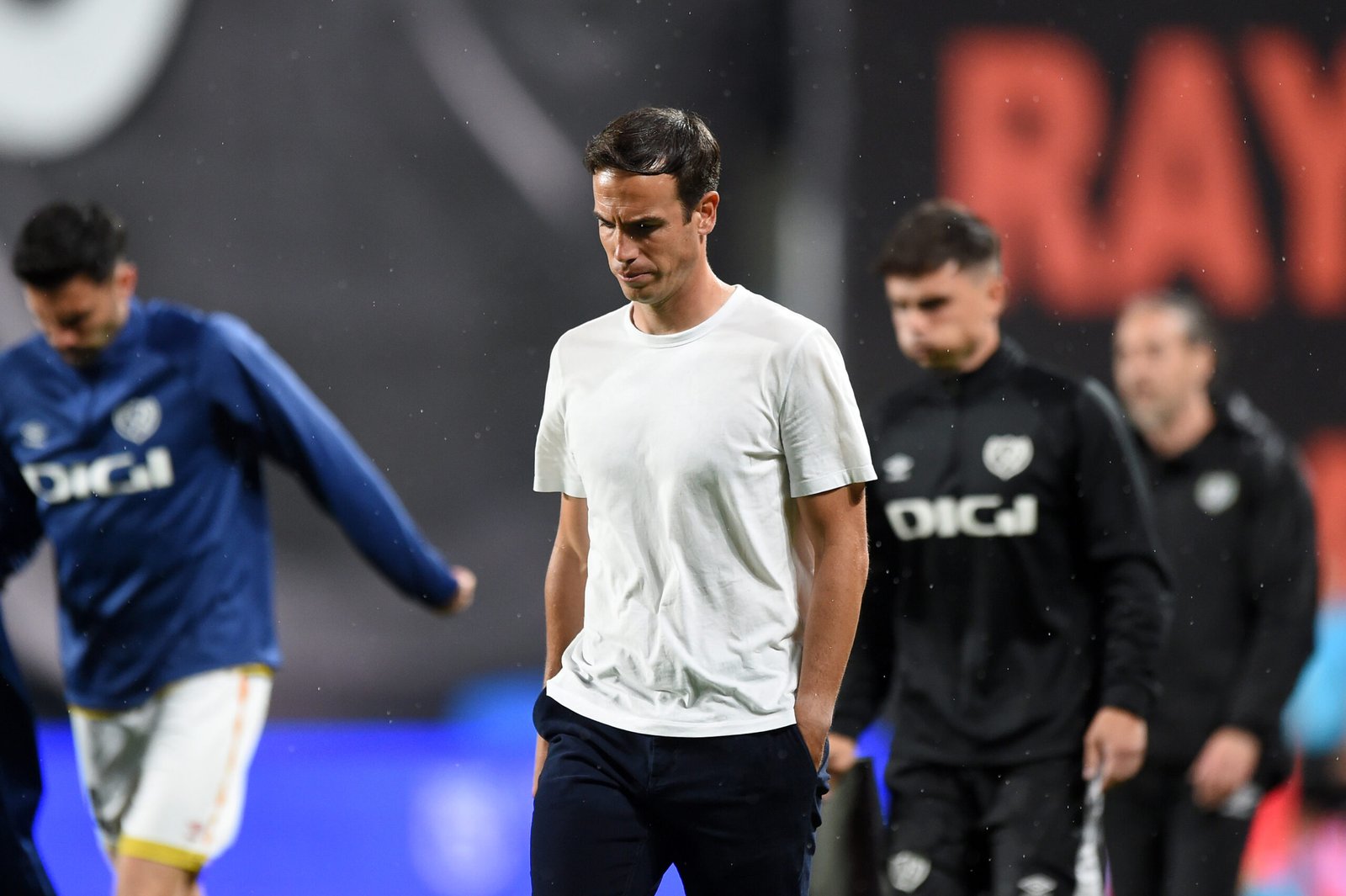 Íñigo Pérez, entrenador del Rayo Vallecano.