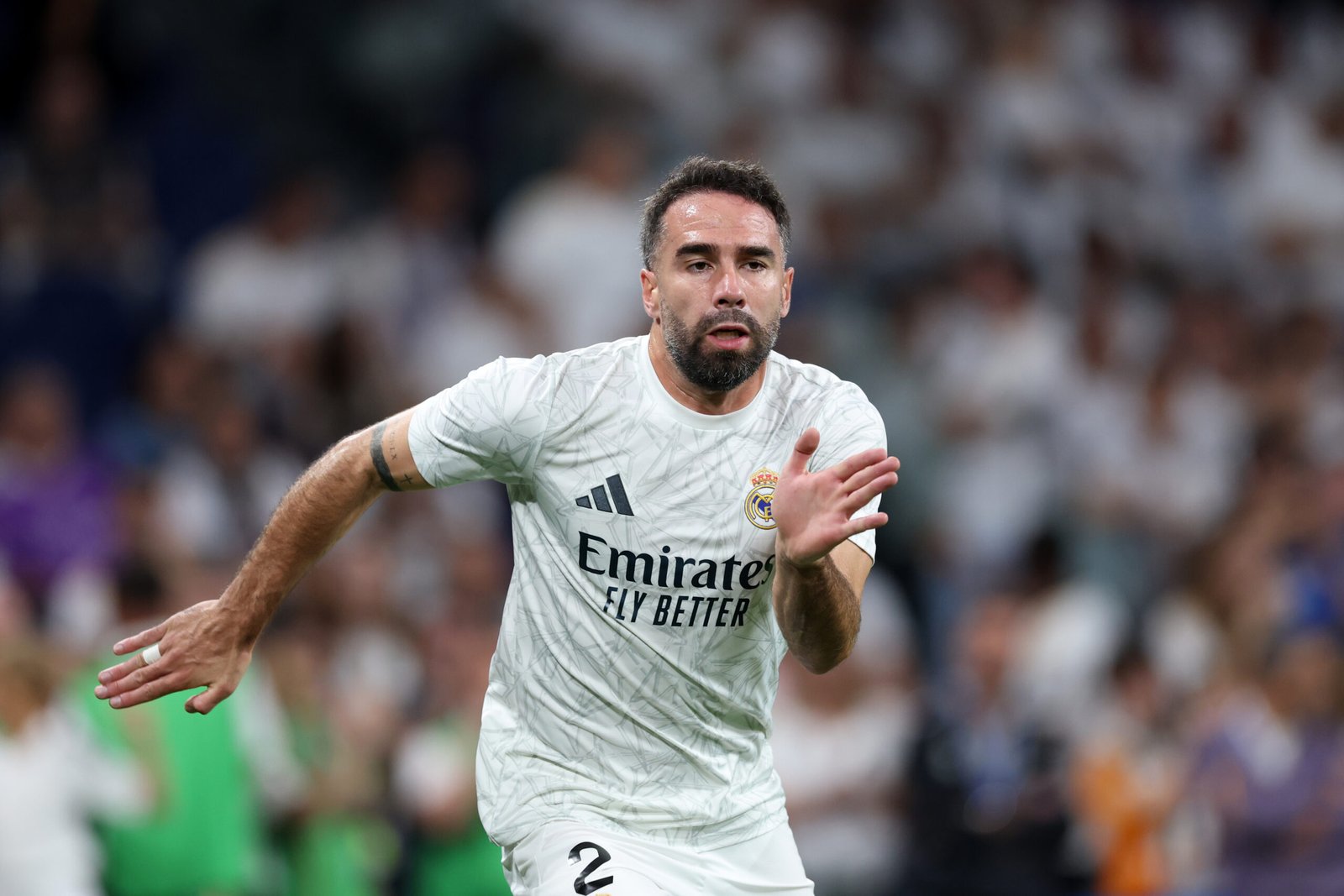 Dani Carvajal, futbolista del Real Madrid y selección española.