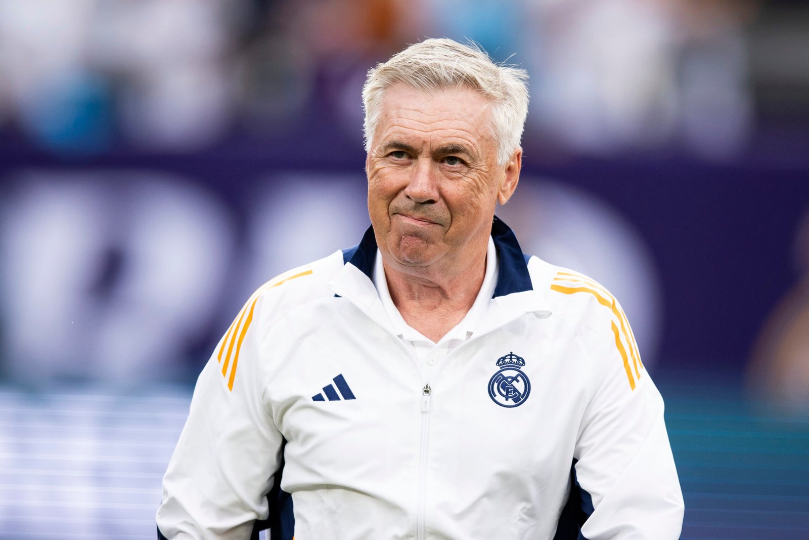 Carlo Ancelotti, entrenador del Real Madrid.