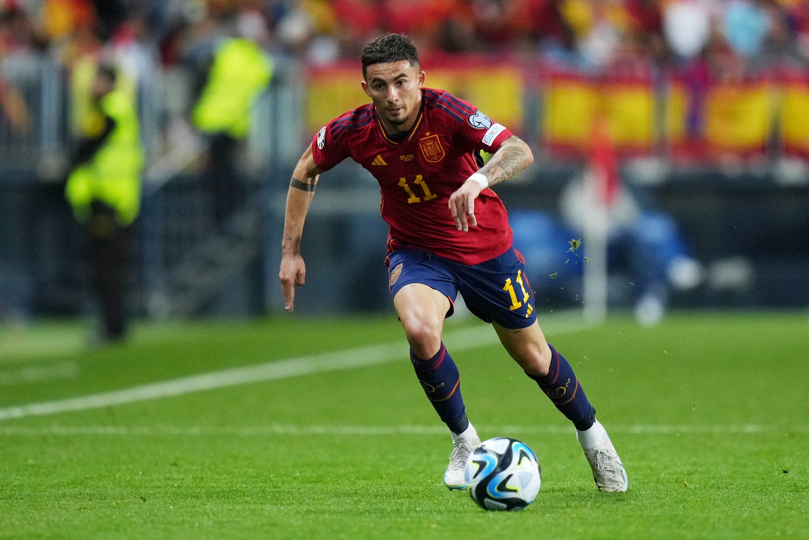 Yeremy Pino, futbolista de la selección española y Villarreal.