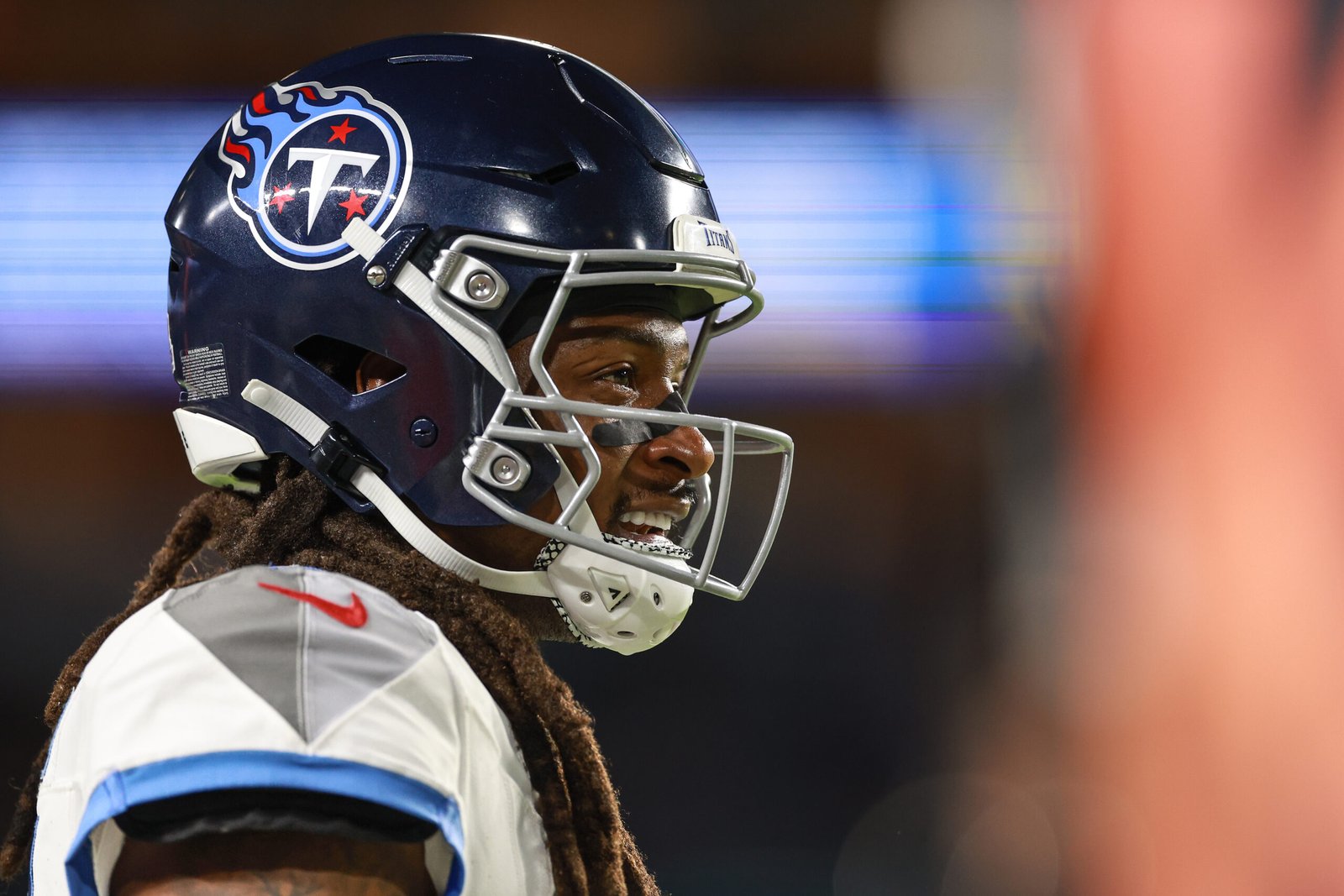 DeAndre Hopkins #10 con Tennessee Titans ante los Miami Dolphins durante el primer cuarto del Hard Rock Stadiumel 30 de Semptiembre de 2024 en Miami Gardens, Florida. (Fotografía: Carmen Mandato/Getty Images)