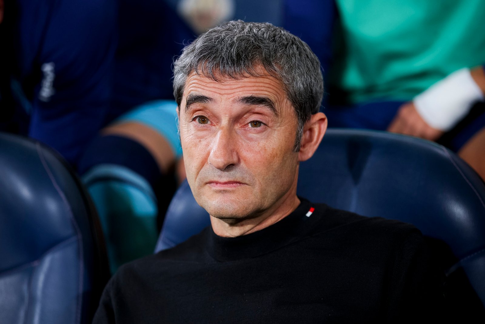 Ernesto Valverde en el banquillo