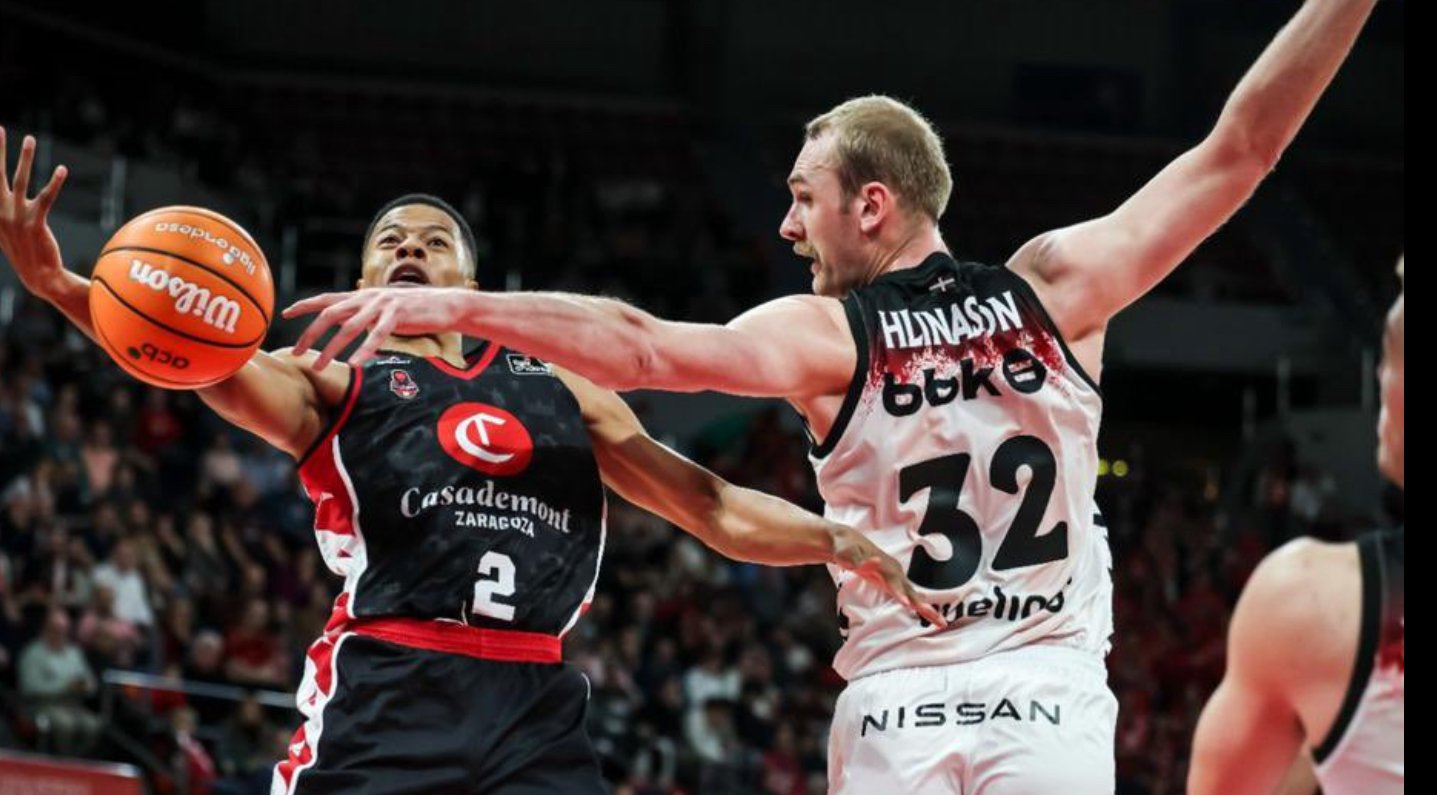 Zaragoza - Bilbao Basket | Fuente: "X" @bilbabasket